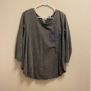 Distressed Pocket Shirt
